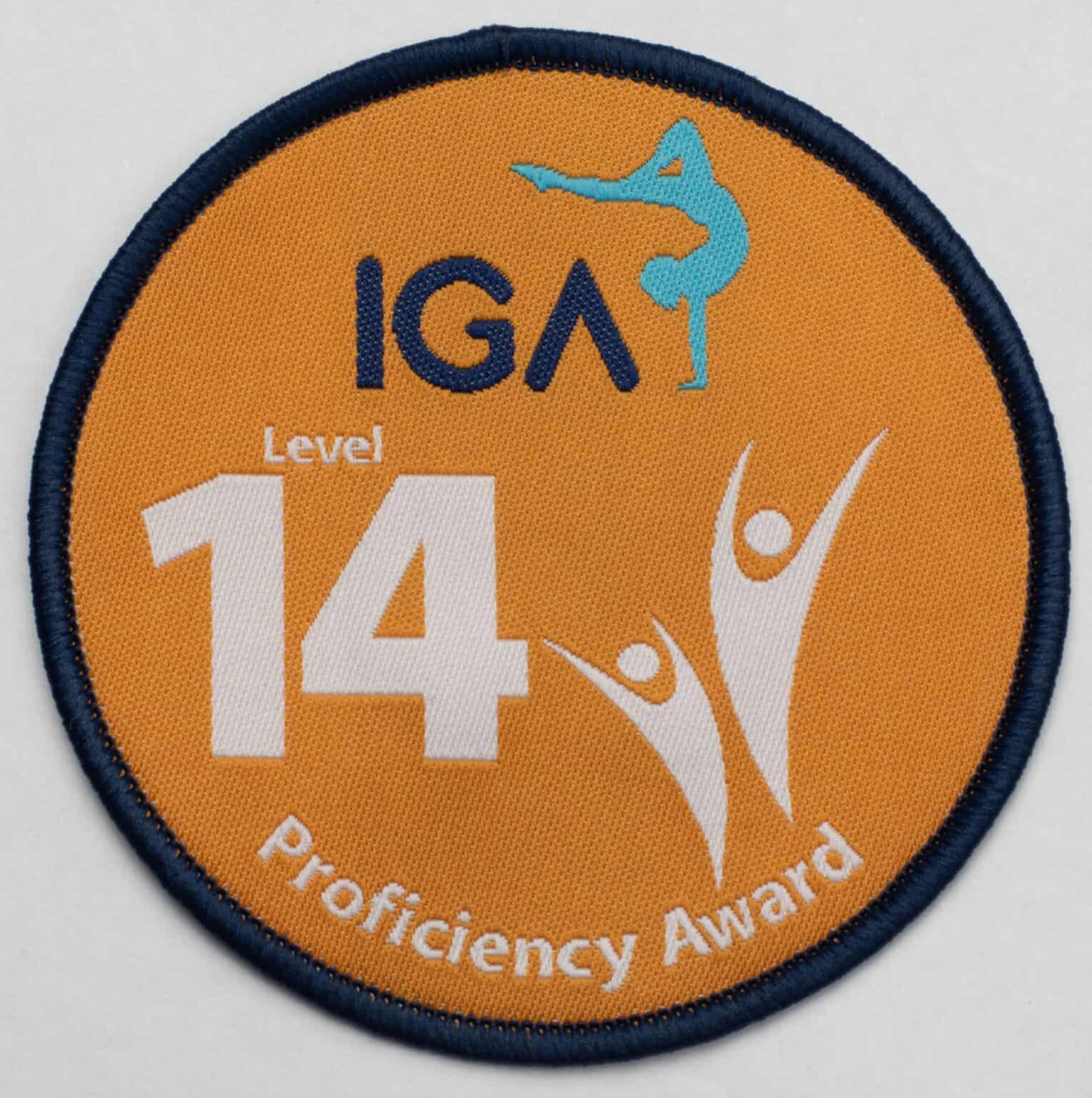 Proficiency Award Level 14 Pack Of 10 IGA proficiency-award-level-14-pack-of-10-iga