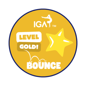 Bounce Badges - Level Gold [Pack of 10]